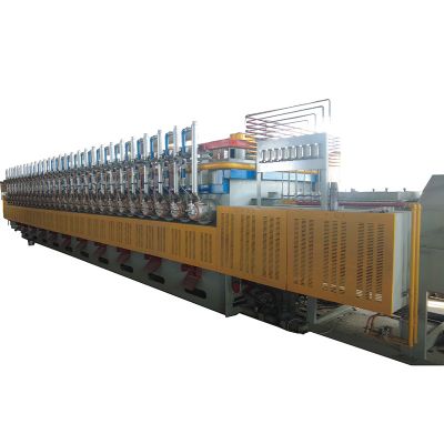 Gas mesh belt furnace production line